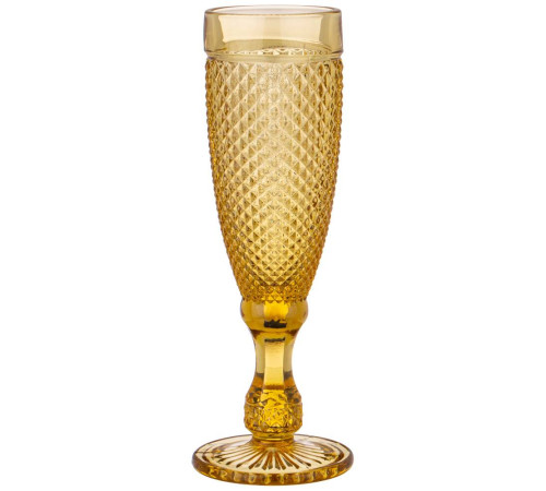 НАБОР БОКАЛОВ ДЛЯ ШАМПАНСКОГО "ГРАНАТ" ИЗ 6ШТ. СЕРИЯ "MUZA COLOR" 150МЛ