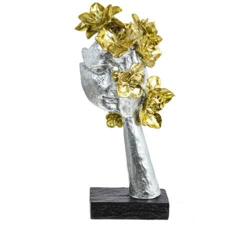  Фигурка декоративная "Лицо", L18 W13 H36 см