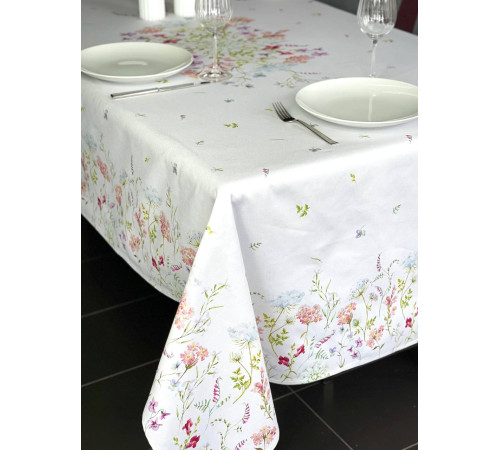 Завтрак в саду: скатерть 145 х 200 см (с пропиткой "Антипятно")