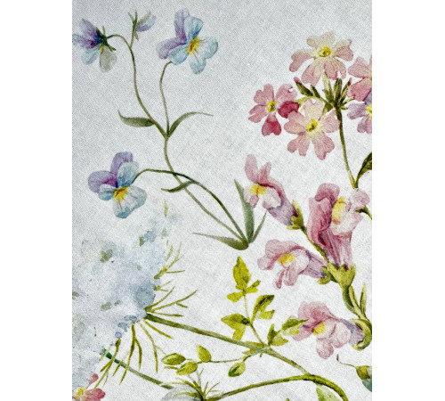 Завтрак в саду: скатерть 145 х 250 см (с пропиткой "Антипятно")