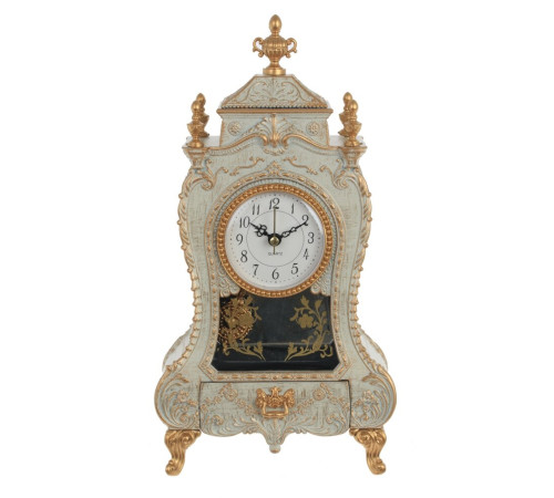 Часы настольные декоративные с шкатулкой, L16,5 W9 H32 см, (музык., 1xАА не прилаг.)																			