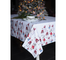 Новогодние каникулы: скатерть (с пропиткой "Антипятно")