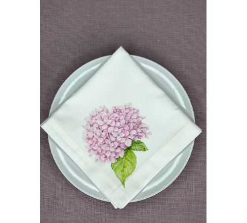 Салфетка "Гортензия" с евроуглом без пропитки																			