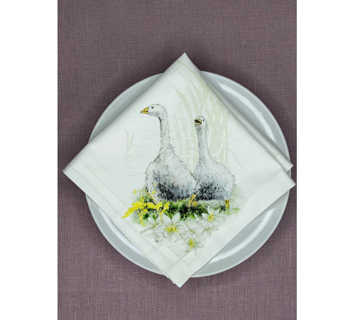 Салфетка "Гасконь" с евроуглом без пропитки																			