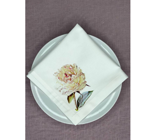 Салфетка "Пион Руссо" с евроуглом без пропитки																			