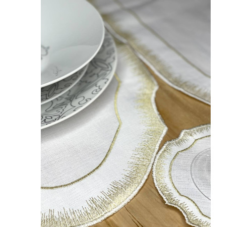 Столовый текстильный набор Sunny 25ед																			