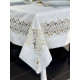 Скатерть Liza cream 160*4 m																			