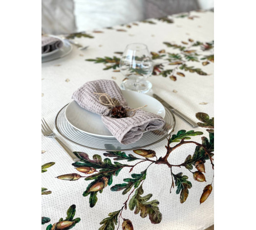 Скатерть столовая "Сила дуба" 																		