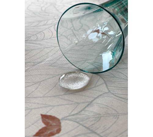 Скатерть столовая "Рождественская Пуансетия"