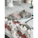 Скатерть столовая "Рождественская Пуансетия" 145*350																			