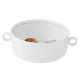Фарфоровый салатник с ручками  Ø 20 HOME&KITCHEN