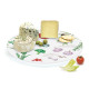 Cтеклянное сервировочное блюдо 32 cм HOME&KITCHEN