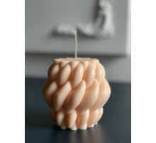 Клубок цв.персик, 12см																			