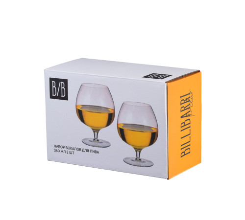 Набор бокалов для пива BILLIBARRI Pilar 360мл, 2шт