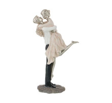 СТАТУЭТКА "ВЛЮБЛЕННЫЕ" 15*8,5*28,5 СМ.																			