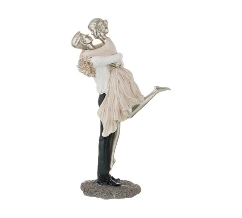 СТАТУЭТКА "ВЛЮБЛЕННЫЕ" 15*8,5*28,5 СМ.																			