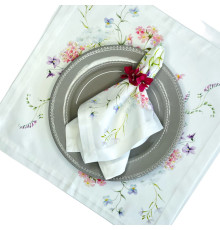 Салфетка столовая Завтрак в саду 40*40																			