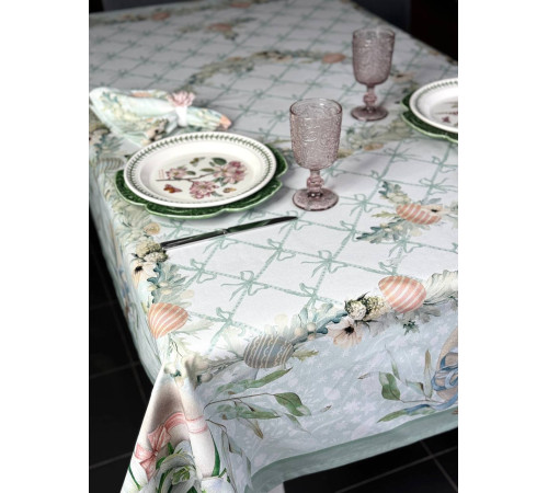 Светлая Пасха: скатерть 145 х 220 см (с пропиткой "Антипятно")