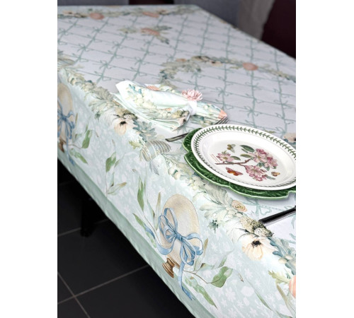 Светлая Пасха: скатерть 145 х 220 см (с пропиткой "Антипятно")