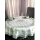 Светлая пасха: круглая скатерть д.150 см (с пропиткой "Антипятно")