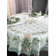 Светлая пасха: круглая скатерть д.150 см (с пропиткой "Антипятно")