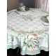Светлая пасха: круглая скатерть д.150 см (с пропиткой "Антипятно")
