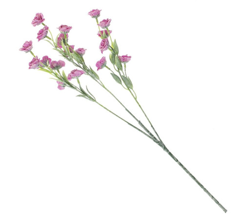 Цветок искусственный "Эустома", L15 W15 H60 см