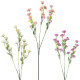 Цветок искусственный "Эустома", L15 W15 H60 см