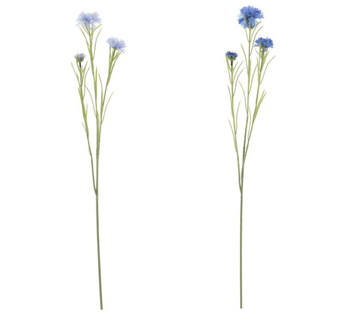 Цветок искусственный "Василек", L7 W7 H68 см, 2в.																			