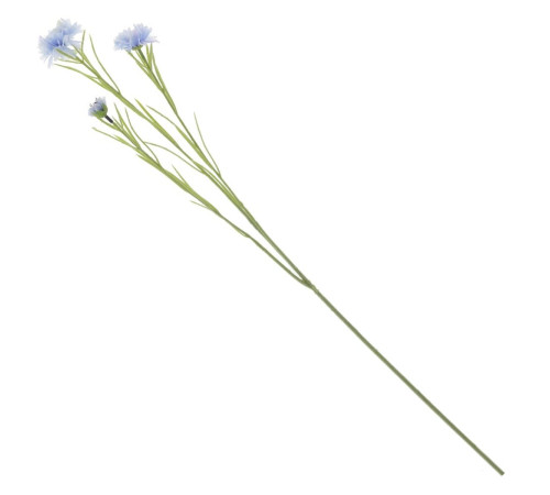 Цветок искусственный "Василек", L7 W7 H68 см, 2в.																			