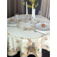 Пасхальная корзина: круглая скатерть д.150 см (с пропиткой "Антипятно")