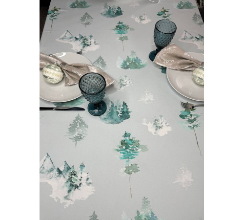 BLOOMIA Лесная аура: скатерть (с пропиткой "Антипятно")