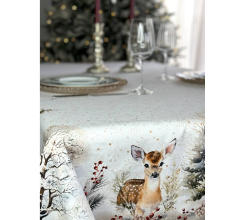 BLOOMIA MIRABEL: скатерть (с пропиткой "Антипятно")
