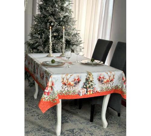 BLOOMIA Магия Рождества: скатерть (с пропиткой "Антипятно")