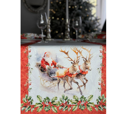 BLOOMIA Магия Рождества: дорожка (с пропиткой "Антипятно")