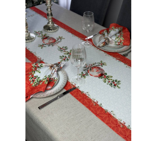 BLOOMIA Магия Рождества: дорожка (с пропиткой "Антипятно")