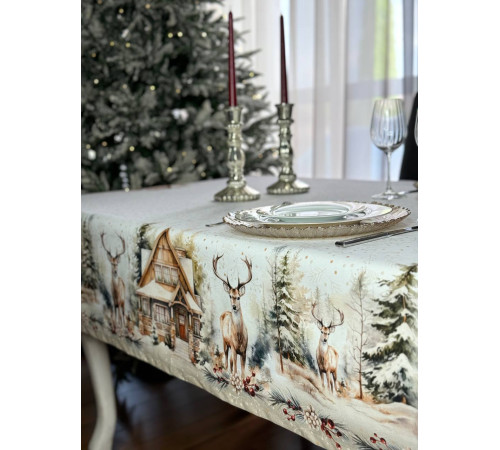 Cкатерть BLOOMIA MIRABEL Артикул -БМИ 145*150, размер -145*150