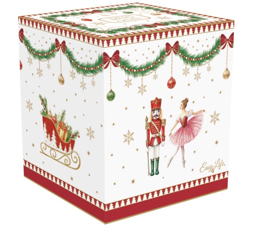 Фарфоровая чашка 300 мл в цветной коробке MAGIE DE NOEL