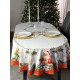 Cкатерть ATMOSPHERE HOME СHRISTMAS MEMORIES Артикул - РВО овал 170*275, размер - овал 170*275