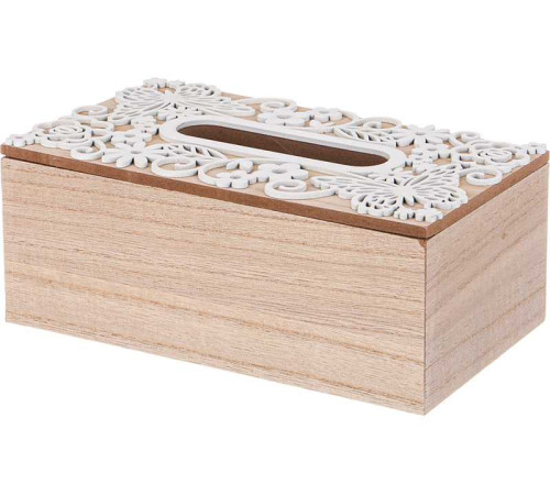 ШКАТУЛКА ДЛЯ САЛФЕТОК КОЛЛЕКЦИЯ "БОТАНИКА" 24*13.5*10 СМ