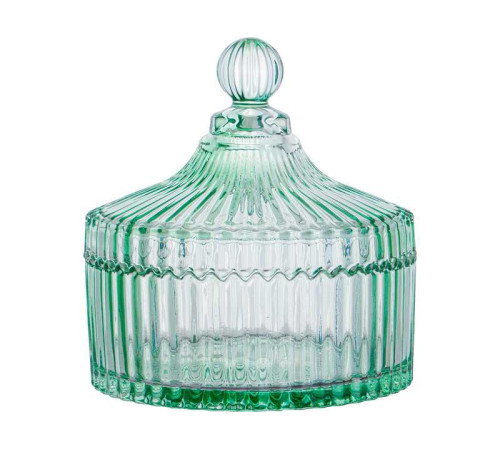 ЕМКОСТЬ ДЛЯ ХРАНЕНИЯ LEFARD С КРЫШКОЙ "BLISS GREEN", 15*16СМ