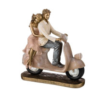 СТАТУЭТКА "ВЛЮБЛЕННЫЕ" 21*8,5*22,5 СМ. СЕРИЯ "ФЬЮЖН" 