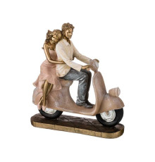 СТАТУЭТКА "ВЛЮБЛЕННЫЕ" 21*8,5*22,5 СМ. СЕРИЯ "ФЬЮЖН" 