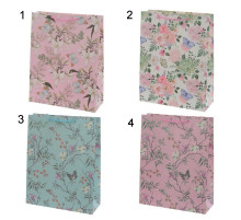 Пакет подарочный (бумага 210г/м2, блок микс 12шт) стоимость за 1шт (Нужный вариант указать в комментарии), L31 W12 H40 см, 4в.