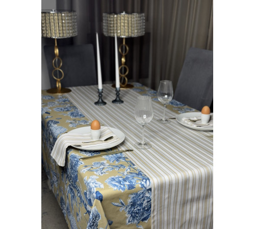 Cкатерть BLOOMIA Stripe (с пропиткой "Антипятно")