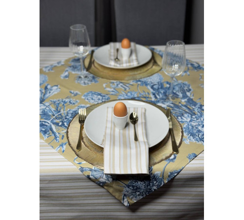 Cкатерть BLOOMIA Stripe (с пропиткой "Антипятно")