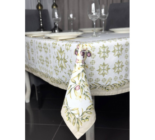 Cкатерть BLOOMIA ЛОМБАРДИЯ Артикул - БЛБ 145*300, размер -145*300