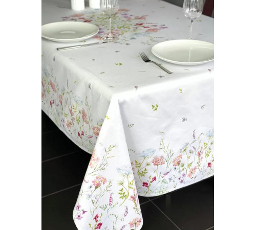 Cкатерть ATMOSPHERE HOME "Завтрак в саду" Артикул -ЗС 168*350, размер -168*350