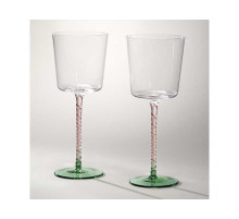 НАБОР БОКАЛОВ ДЛЯ ВИНА ИЗ 2-Х ШТУК "BLOSSOM" 360 МЛ