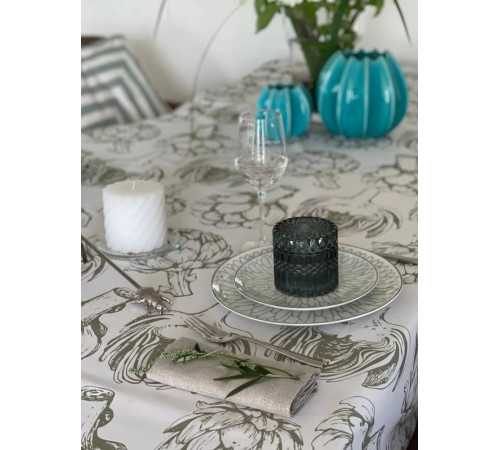 Скатерть столовая 145*150 Артишок